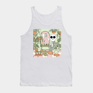 Skeleton Garden Tank Top